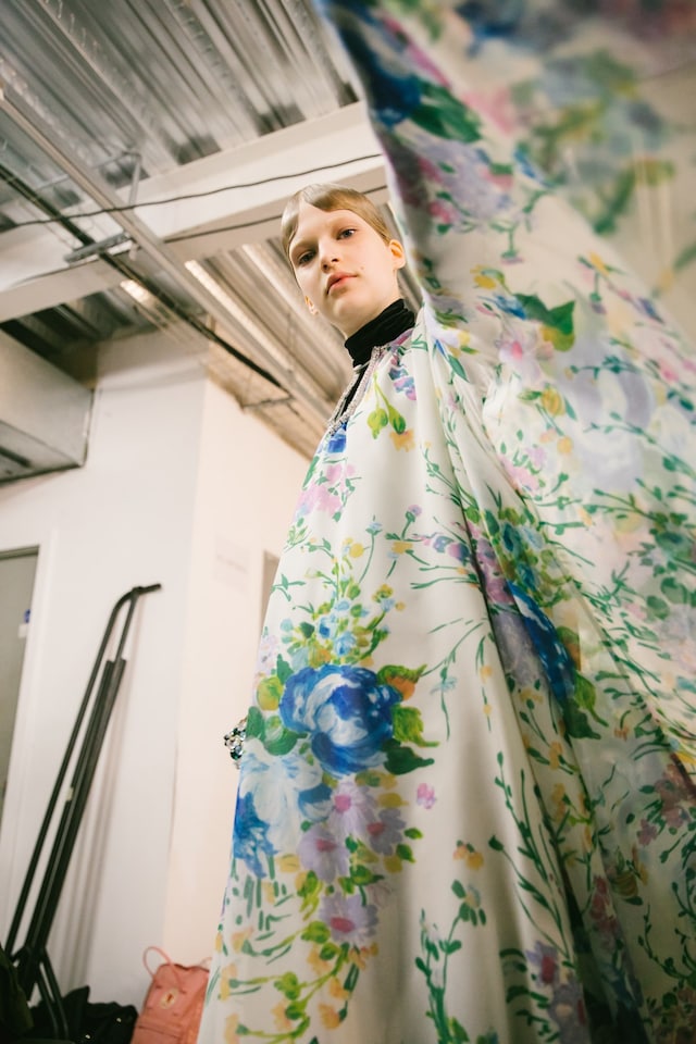 Richard Quinn AW19 LFW London Fashion Week 7