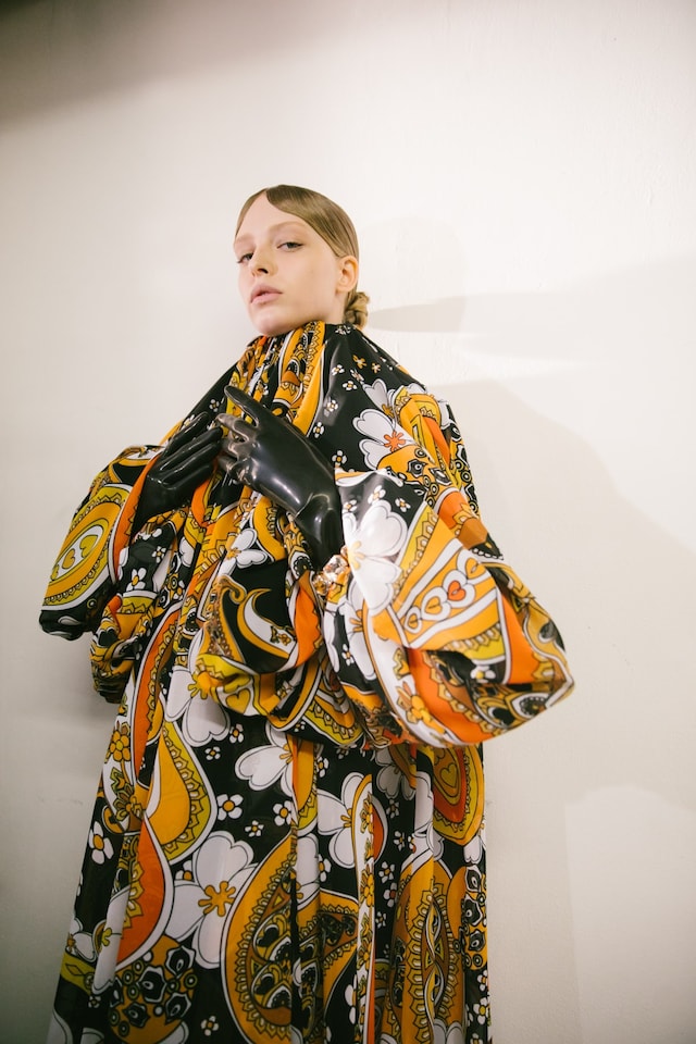 Richard Quinn AW19 LFW London Fashion Week 8