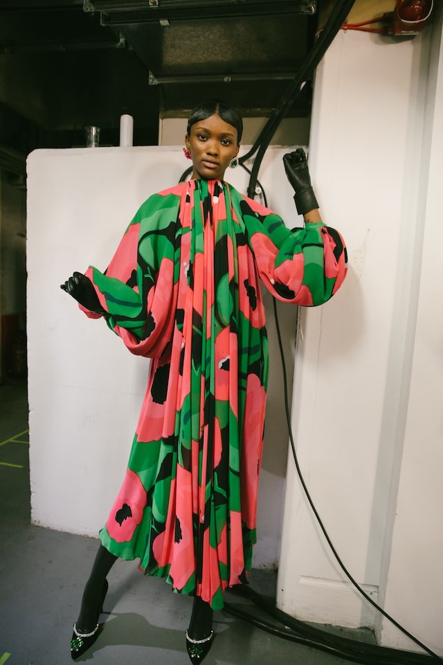 Richard Quinn AW19 LFW London Fashion Week 9