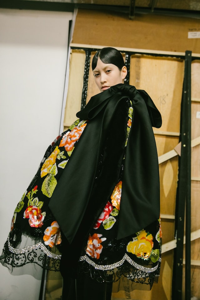 Richard Quinn AW19 LFW London Fashion Week 13