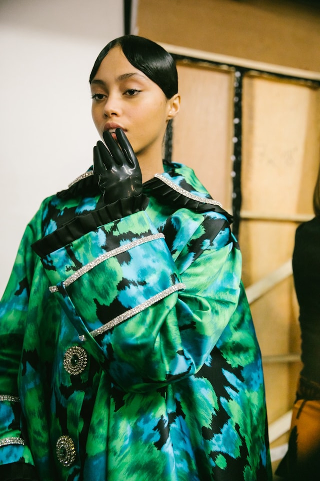 Richard Quinn AW19 LFW London Fashion Week 24