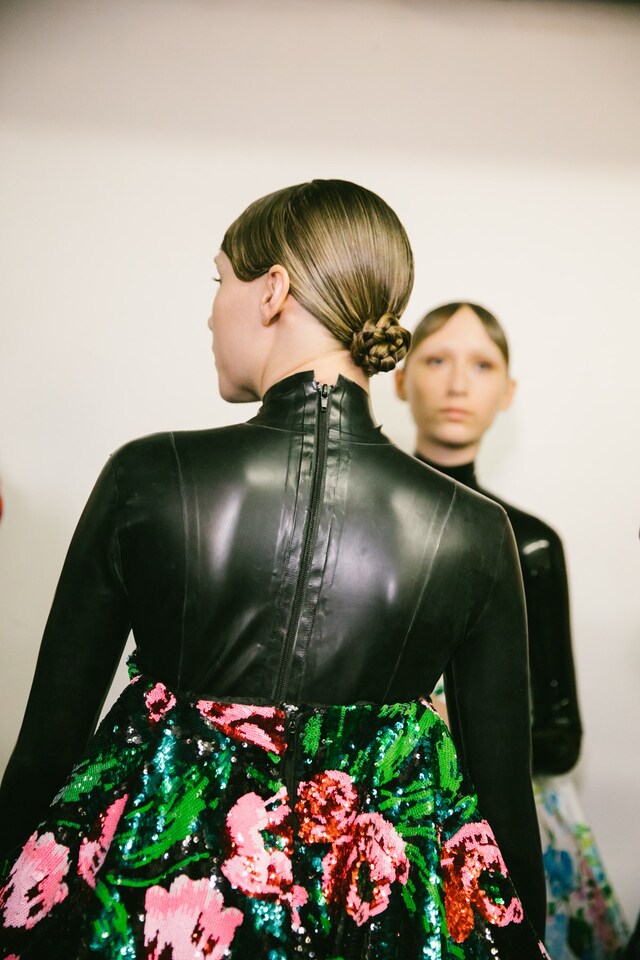 Richard Quinn AW19 LFW London Fashion Week 26
