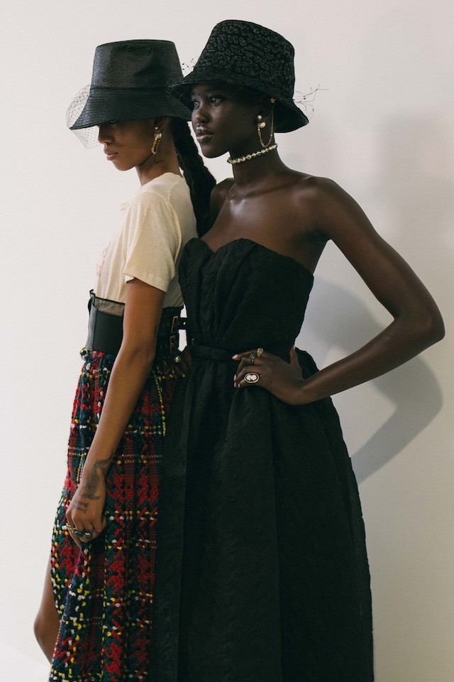 Dior AW19 PFW Paris Fashion Week Adesuwa Adut Akech Bior 14