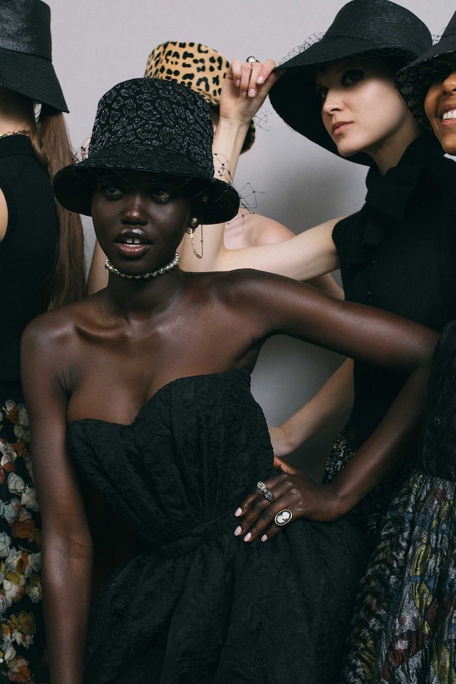 Christian Dior AW19 PFW Paris Fashion Week Adut Akech 19