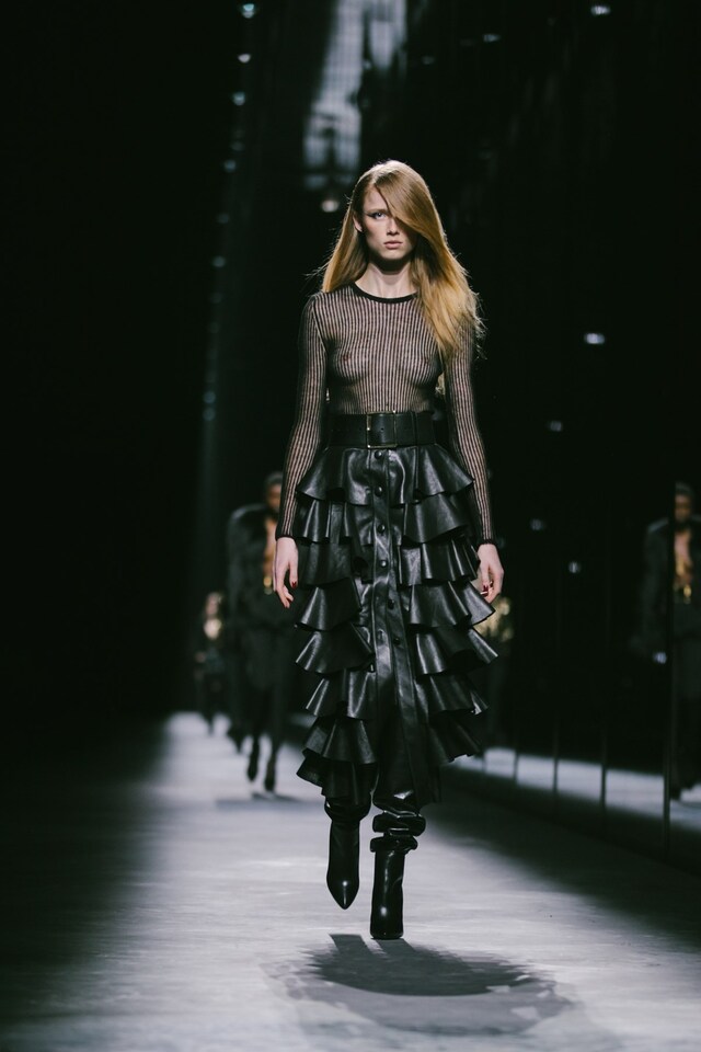 Yves Saint Laurent AW19 PFW Paris Fashion Week 18
