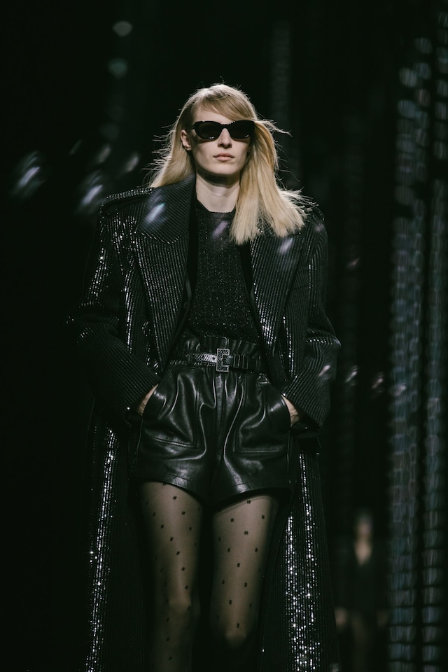 Yves Saint Laurent AW19 PFW Paris Fashion Week 28