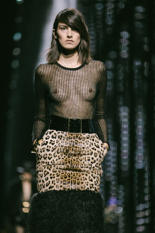 Yves Saint Laurent AW19 PFW Paris Fashion Week 30