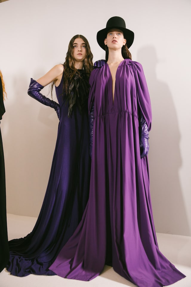 Ann Demeulemeester AW19 PFW Julia Ratner Lily McMenamy 2