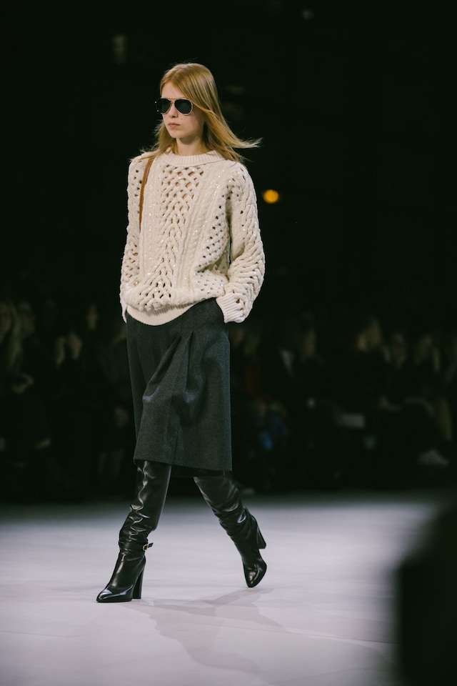 Celine AW19 Hedi Slimane PFW Paris Fashion Week 10