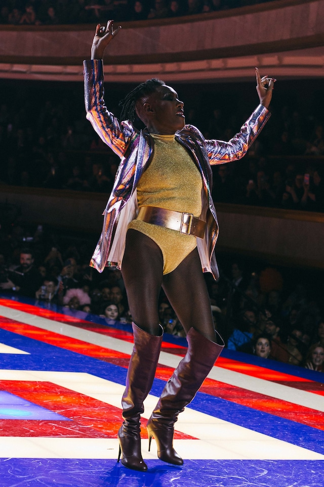 tommy hilfiger spring 2019 zendaya grace jones pfw 5
