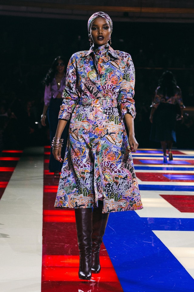 tommy hilfiger spring 2019 zendaya grace jones pfw 10