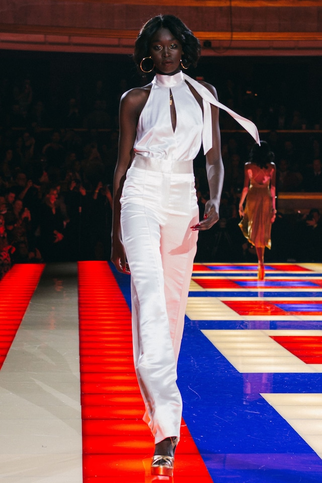 tommy hilfiger spring 2019 zendaya grace jones pfw 13