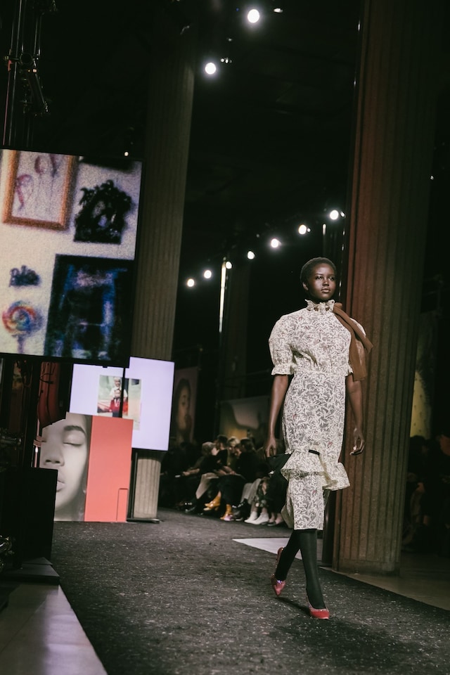 Miu Miu AW19 Miuccia Prada PFW Paris Fashion Week Adut Akech 0