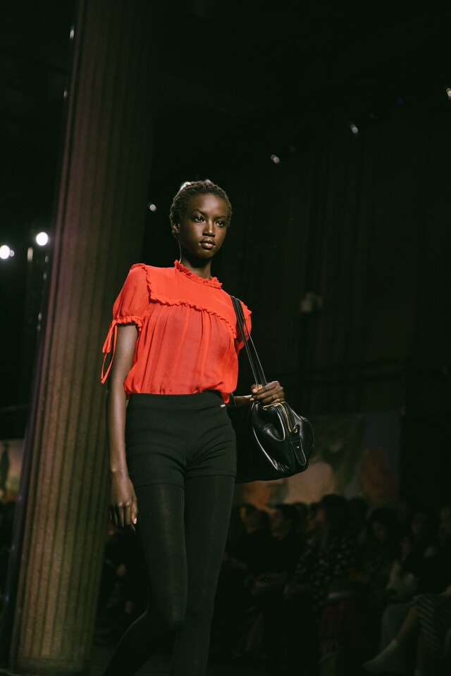 Miu Miu AW19 Miuccia Prada PFW Paris Fashion Week Anok Yai 3