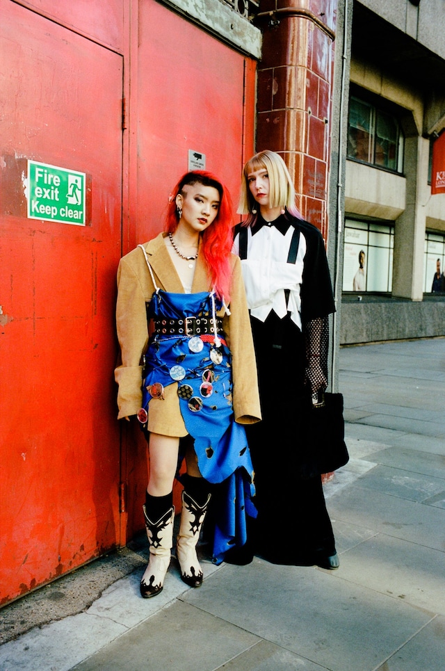 Yu Fujiawara street style London Fashion Week 0