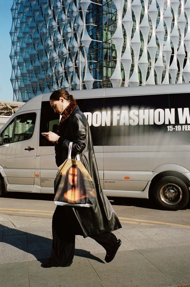 Yu Fujiawara street style London Fashion Week 19