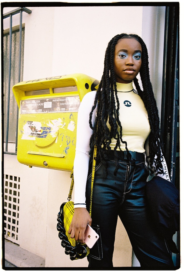 yu fujiwara street style aw19 paris fashion week pfw 7