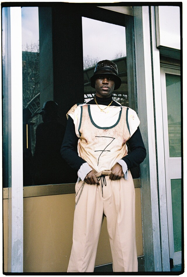 yu fujiwara street style aw19 paris fashion week pfw 31