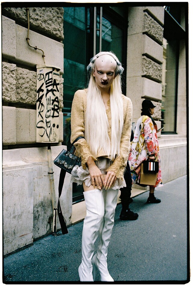 yu fujiwara street style aw19 paris fashion week pfw 3