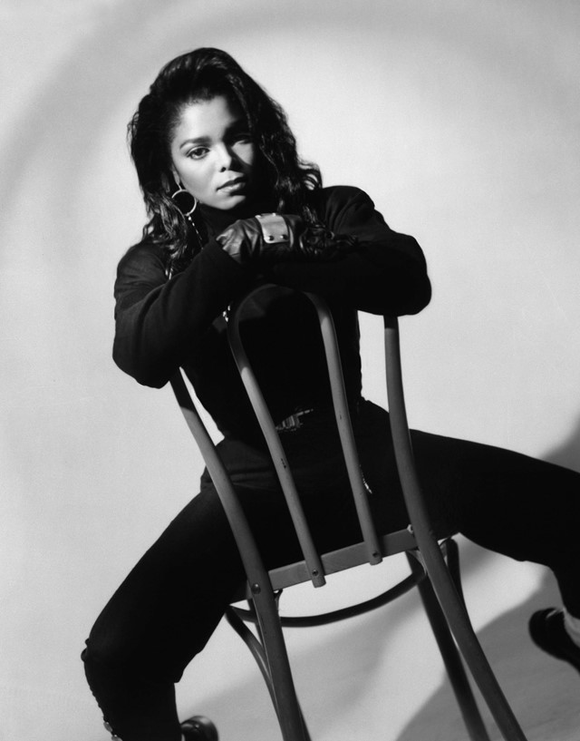 Janet Jackson, Rhythm Nation 1814, photographed by Guzman