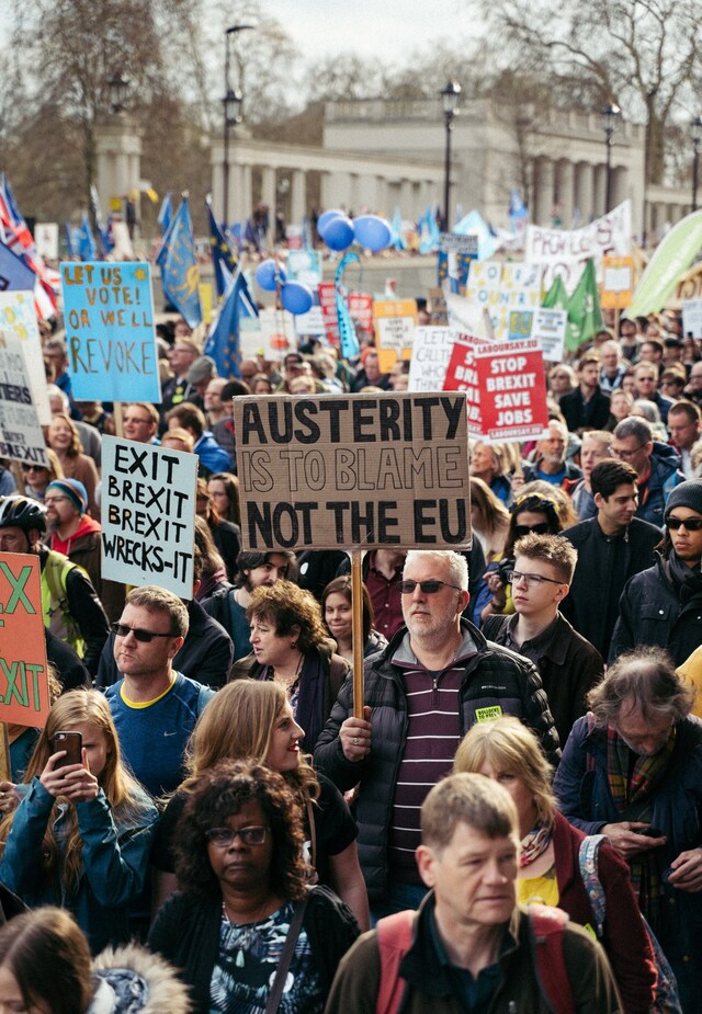 The Put it to the People march, London 15