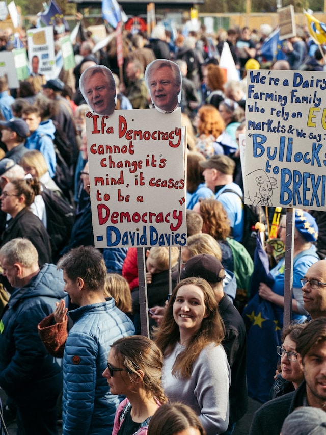 The Put it to the People march, London 20