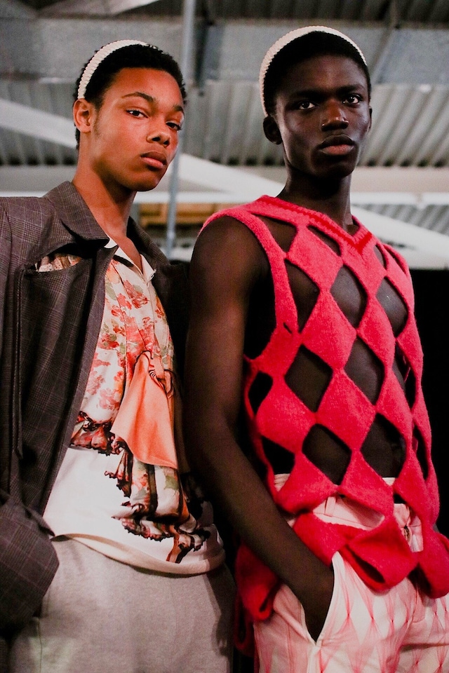 Stefan Cooke SS20 Jake Burt LFWM London Fashion Week Mens 3