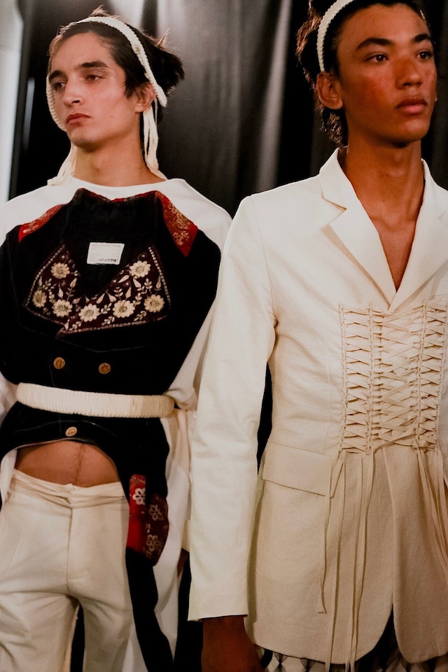 Stefan Cooke SS20 Jake Burt LFWM London Fashion Week Mens 5