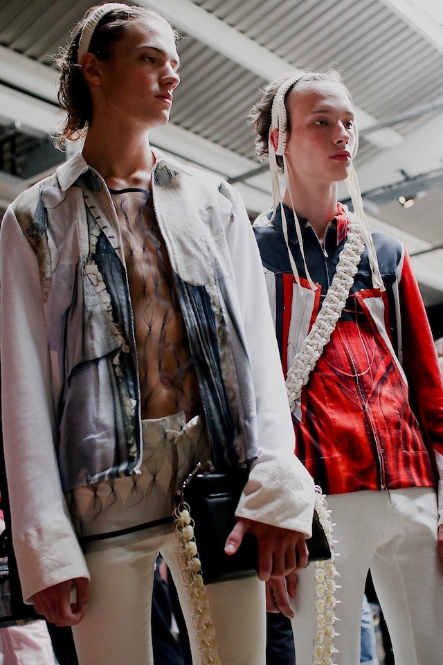 Stefan Cooke SS20 Jake Burt LFWM London Fashion Week Mens 9