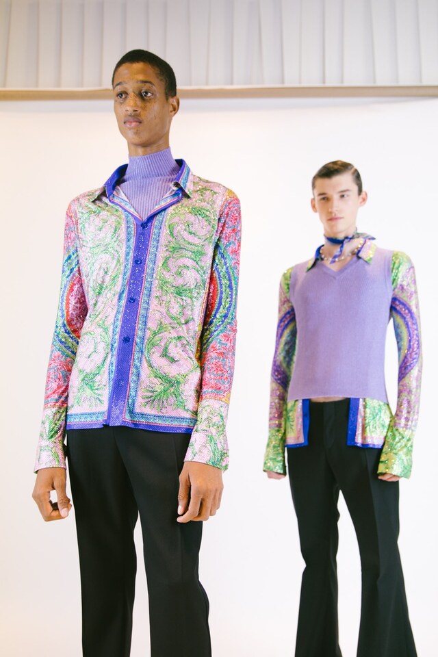 Versace SS20 Menswear Donatella Versace Milan Fashion Week 19