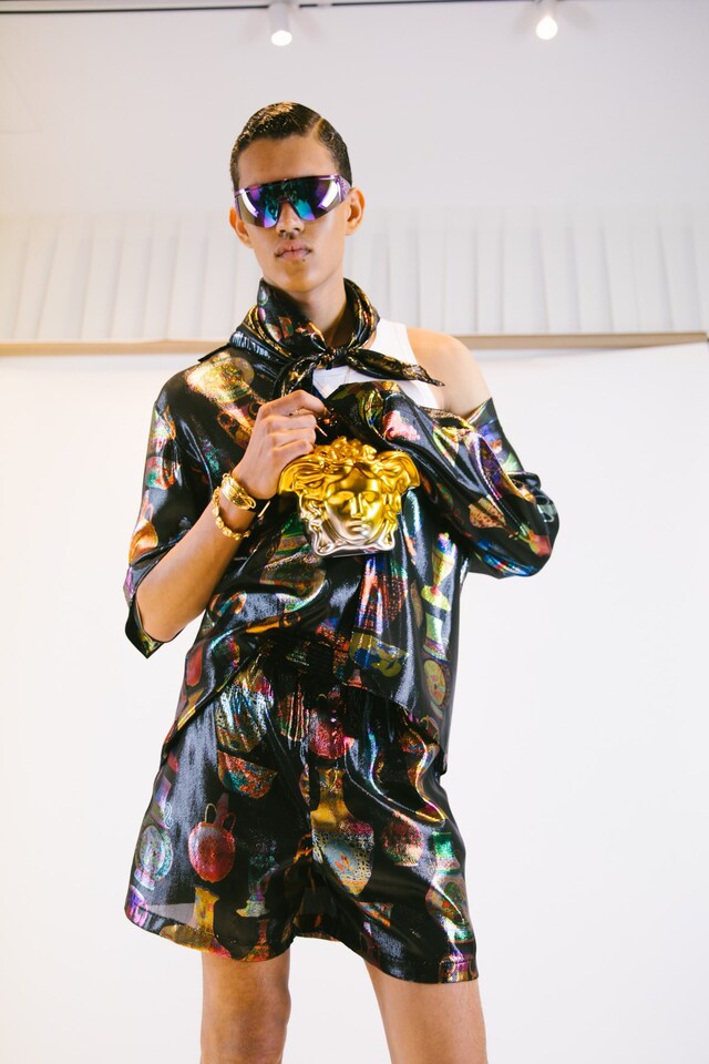 Versace SS20 Menswear Donatella Versace Milan Fashion Week 24