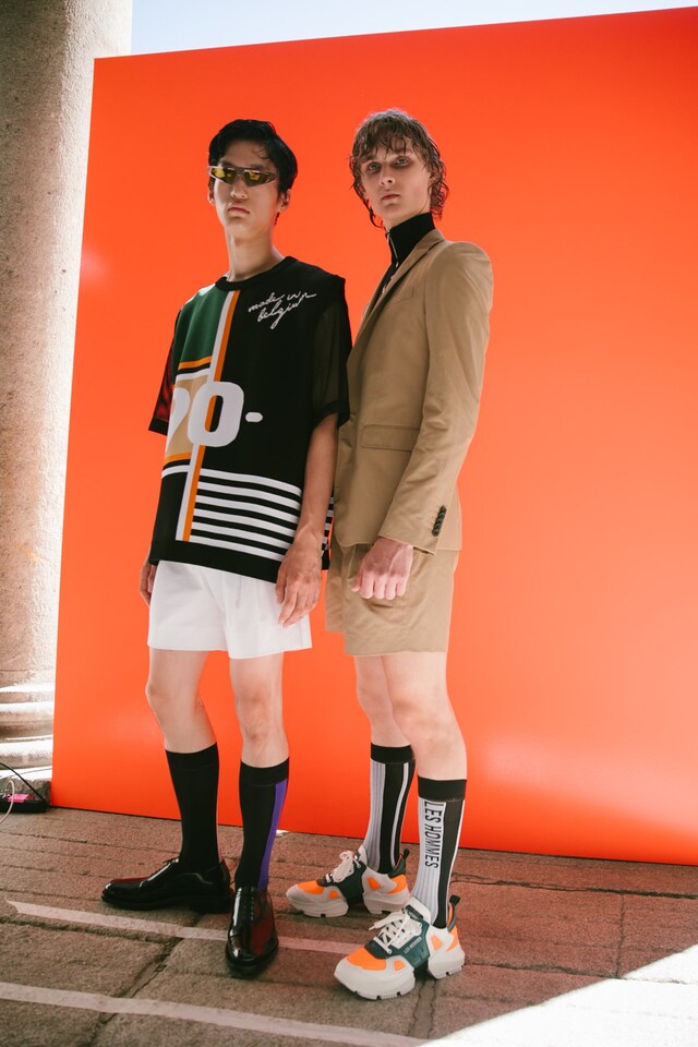 Les Hommes SS20 menswear mfw milan fashion week 6