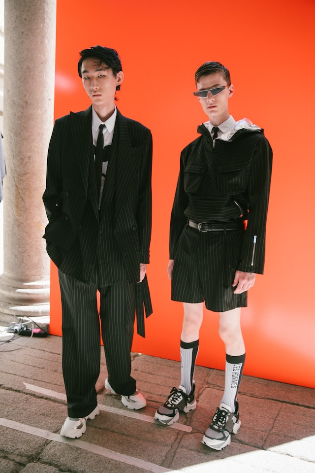 Les Hommes SS20 menswear mfw milan fashion week 7