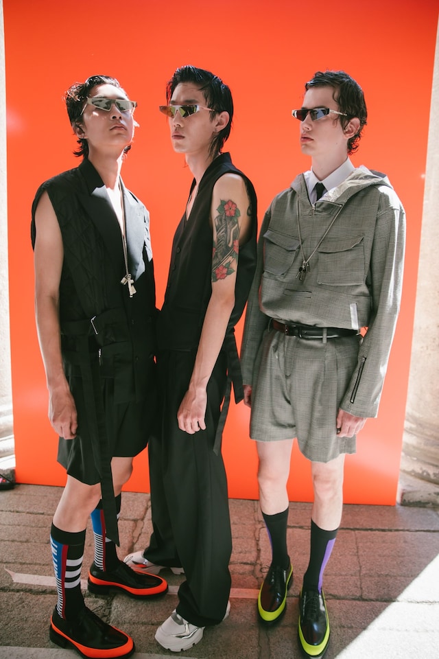 Les Hommes SS20 menswear mfw milan fashion week 9