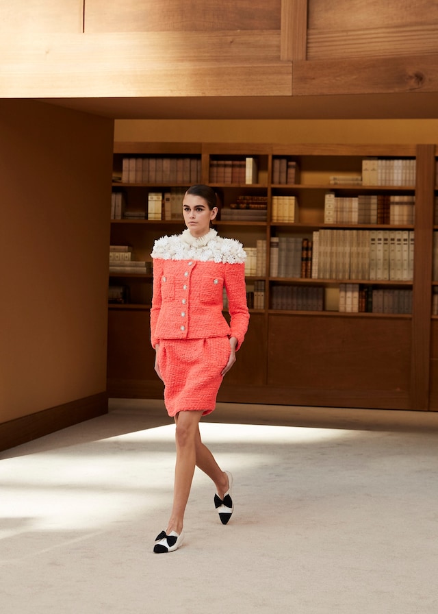 Chanel AW19 Couture Virginie Viard Paris Kaia Gerber 12