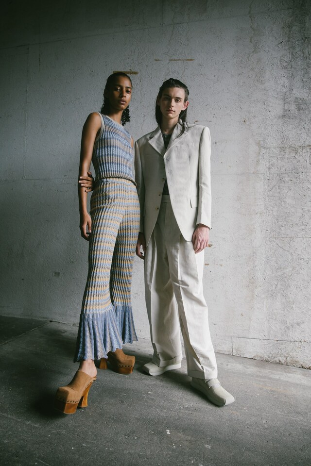 Backstage Eckhaus Latta SS20 NYFW 8 7