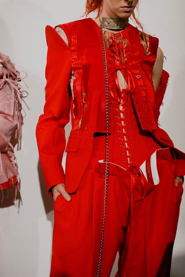 Backstage Dilara Findikoglu SS20 London Fashion Week 15 13