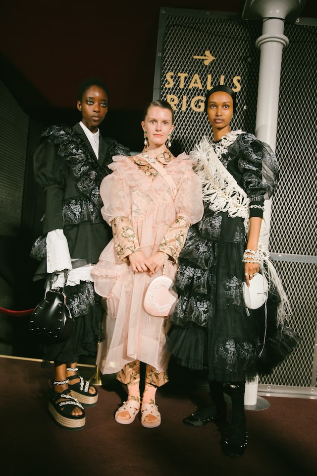 Backstage at Simone Rocha SS20 6 5