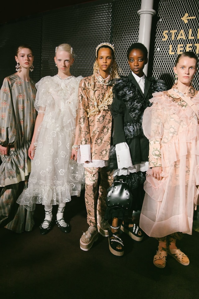 Backstage at Simone Rocha SS20 2 1
