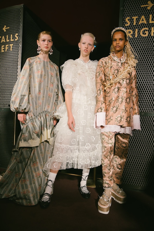 Backstage at Simone Rocha SS20 7 6