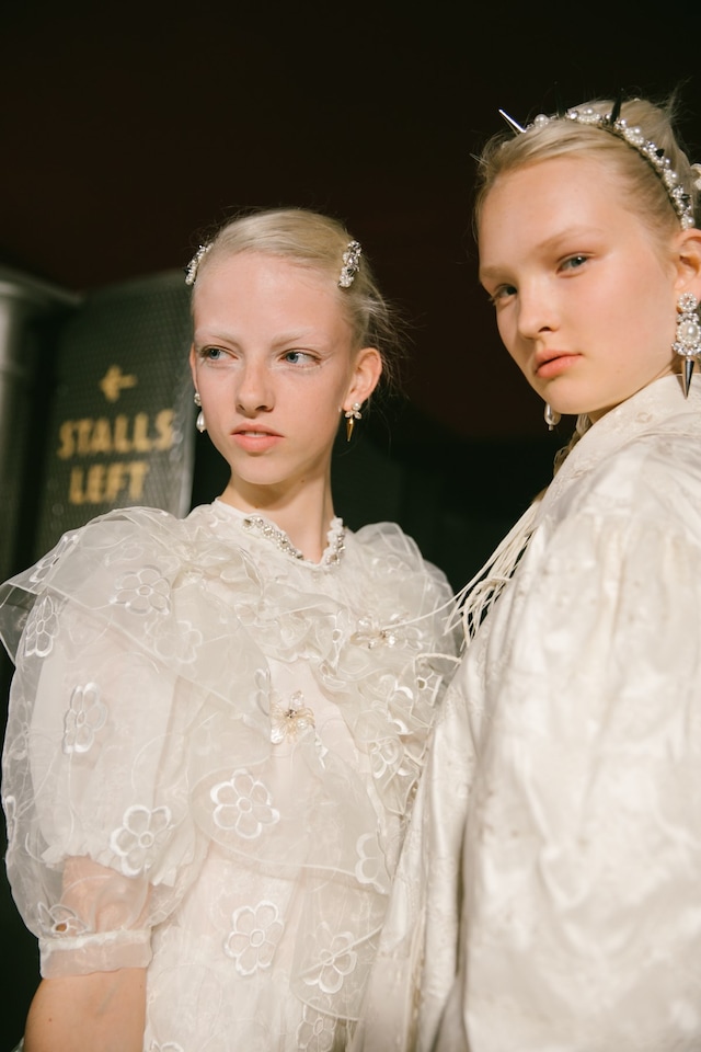 Backstage at Simone Rocha SS20 10 9