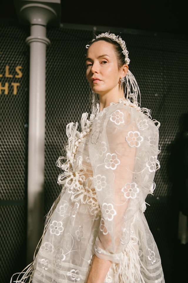 Backstage at Simone Rocha SS20 11 10