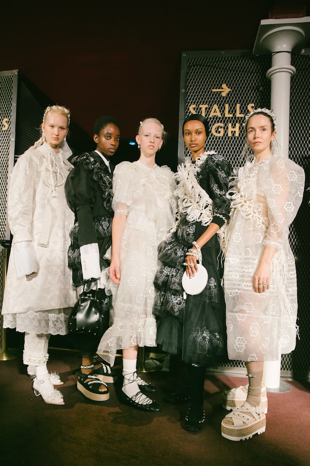 Backstage at Simone Rocha SS20 13 12