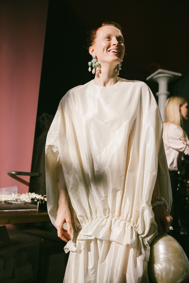 Backstage at Simone Rocha SS20 19 18