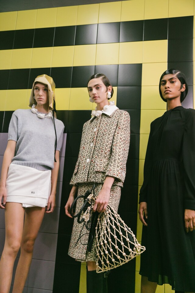 Backstage at Prada SS20 12 11