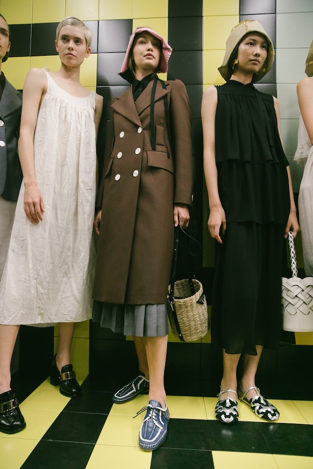 Backstage at Prada SS20 13 12