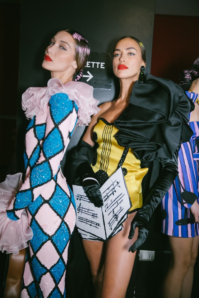 Backstage at Moschino SS20 19 18