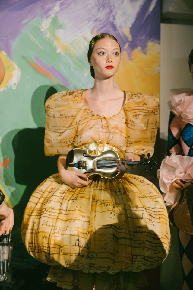 Backstage at Moschino SS20 20 19