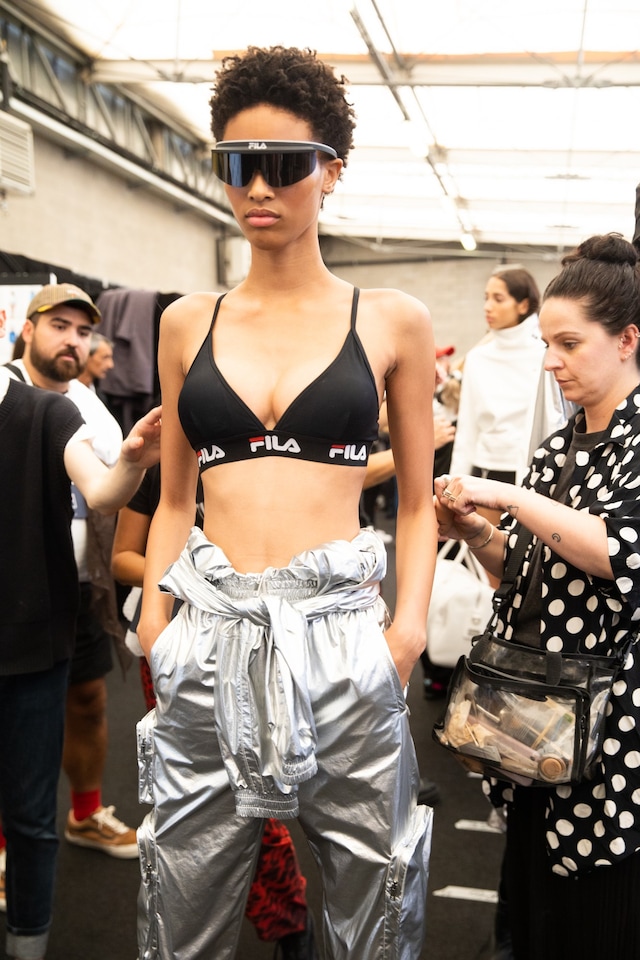 Backstage at Fila SS20 22 21
