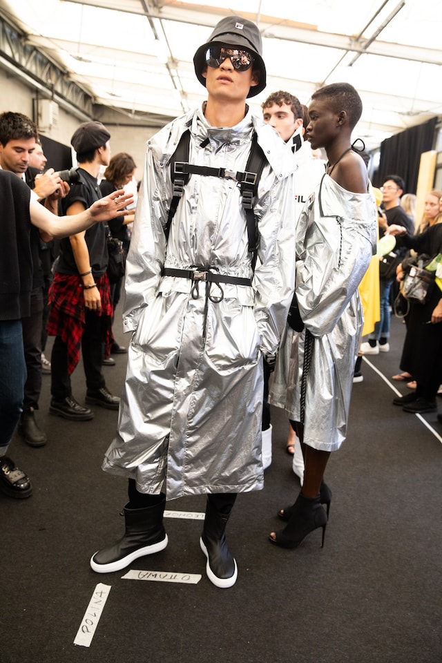 Backstage at Fila SS20 23 22